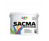 Белоснежная матовая краска Sacma White Base, 10 л