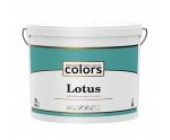 Сolors Lotus - моющаяся краска для стен 9 л, Белая